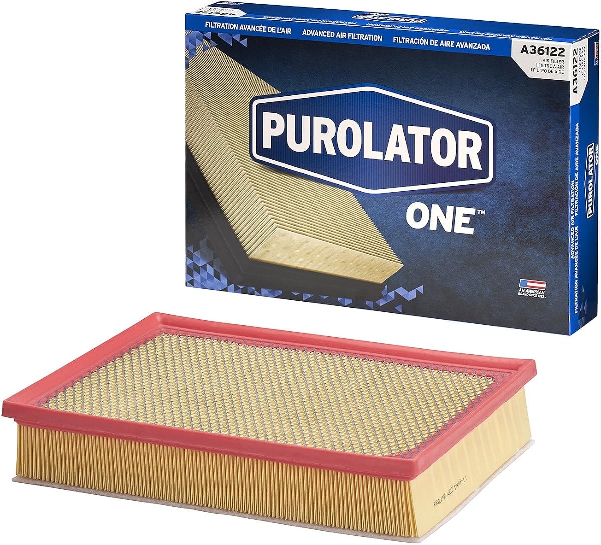 Purolator A36122 PurolatorONE Advanced Engine Air Filter Compatible With Select Toyota and Lexus