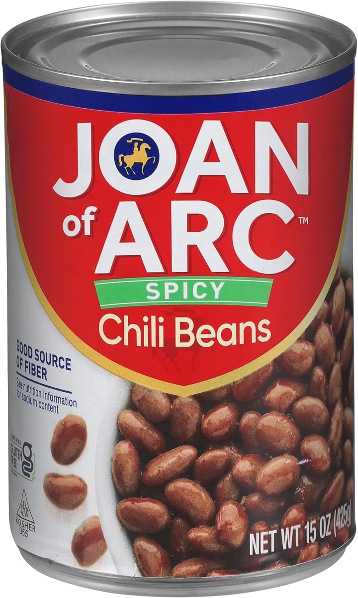 Joan of Arc Beans, Spicy Chili, 15 Ounce (Pack of 12)
