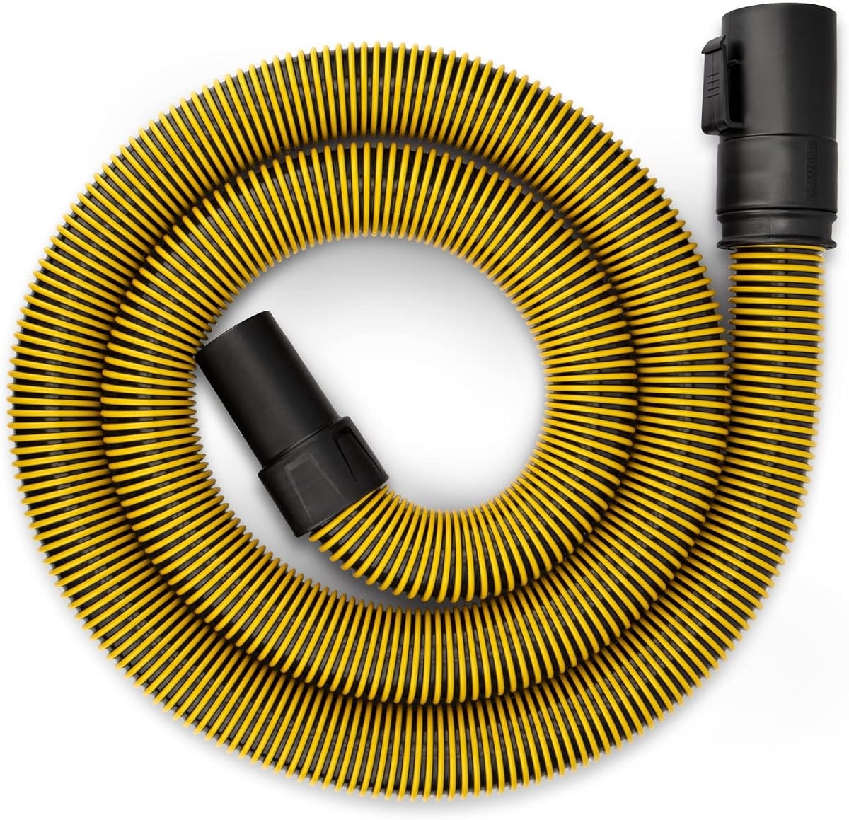 DeWalt DXVA19-2500 Ultra Durable Vacuum Hose Shop Vacuum Accessories 1-7/8", Yellow
