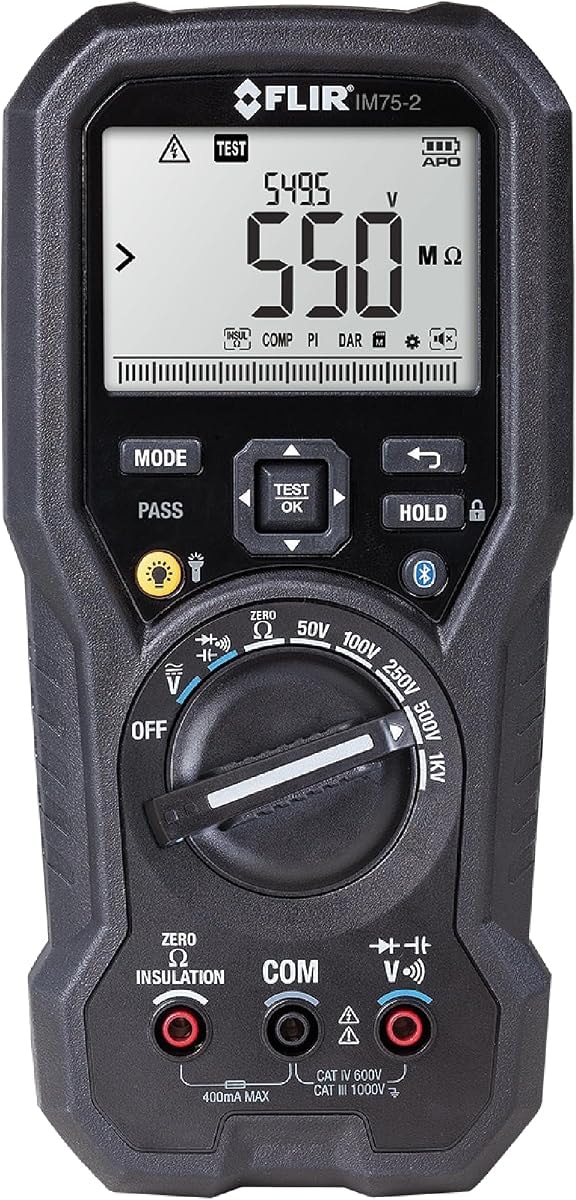 FLIR IM75-2 Insulation Tester and Digital Multimeter