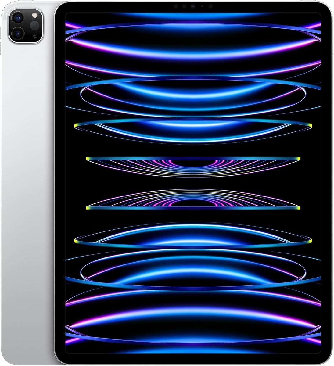 Apple 2022 iPad Pro 6th Gen (12.9-inch, Wi-Fi, 512GB) - Silver (Renewed Premium)