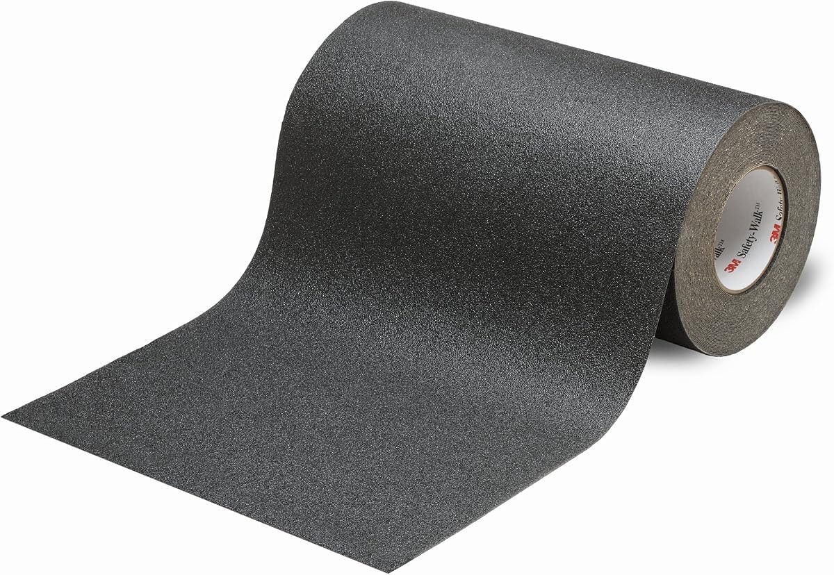 3M™ Safety-Walk™ Slip-Resistant General Purpose Tapes & Treads 610, Black, 36 in x 60 ft, Roll, 1/Case