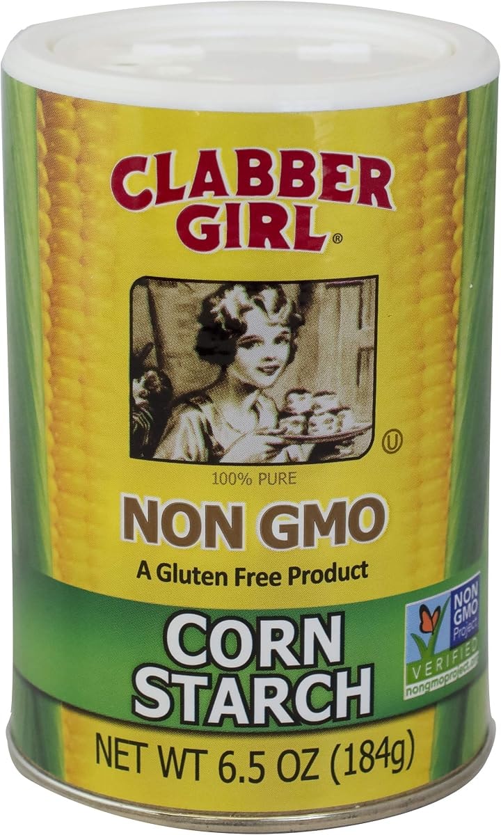 Clabber Girl Non-GMO Corn Starch, Gluten Free, 6.5 Ounce