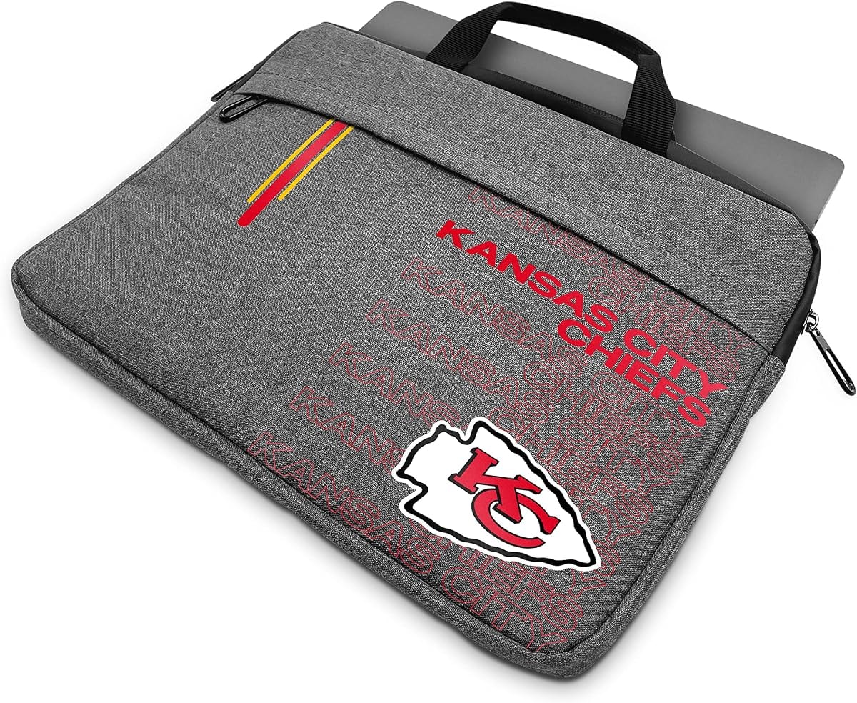 SOAR NFL 13 Inch Laptop Case, Kansas City Chiefs