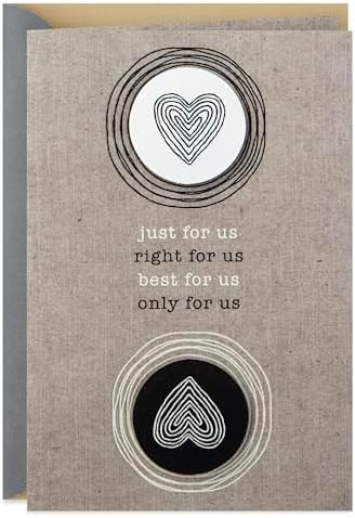 Hallmark Anniversary Card (Two Hearts)